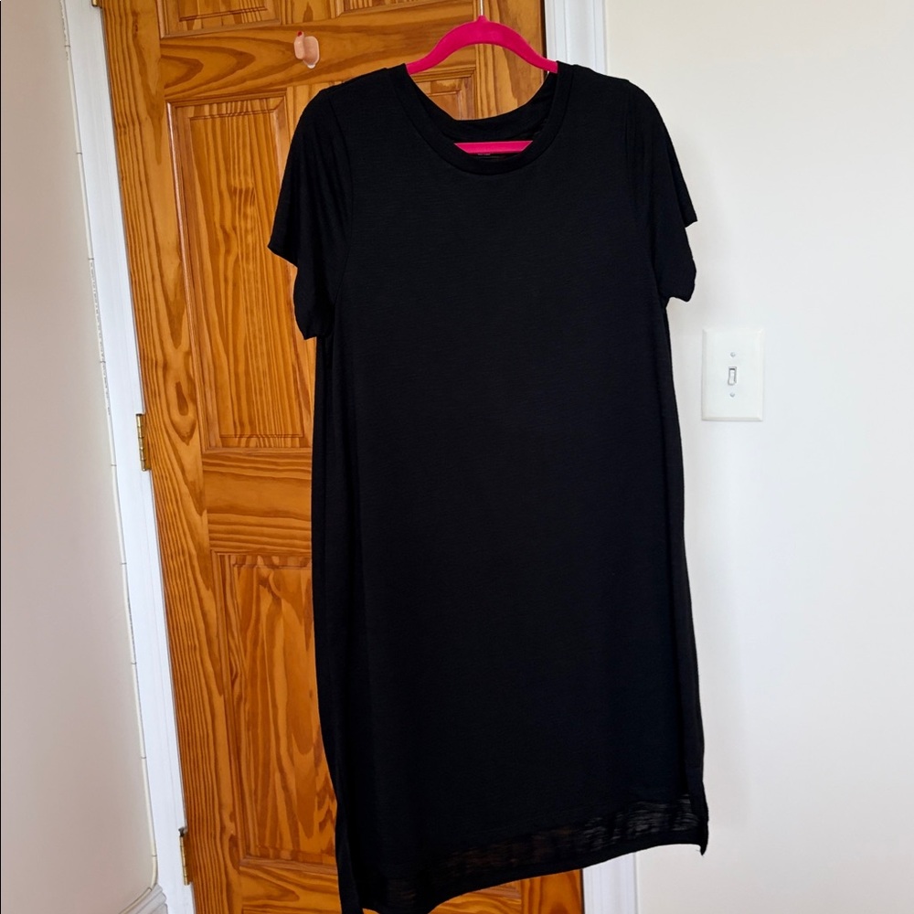 Wesc Black  Short Sleeve Dress